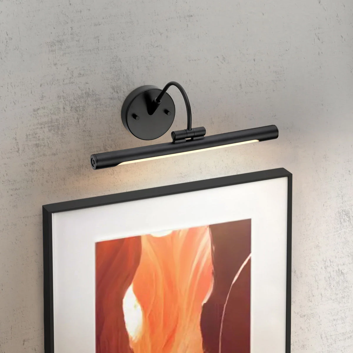 Alton 1 Light Small/Large LED Picture Light - In Various Finishes Integrated LED - Image 2