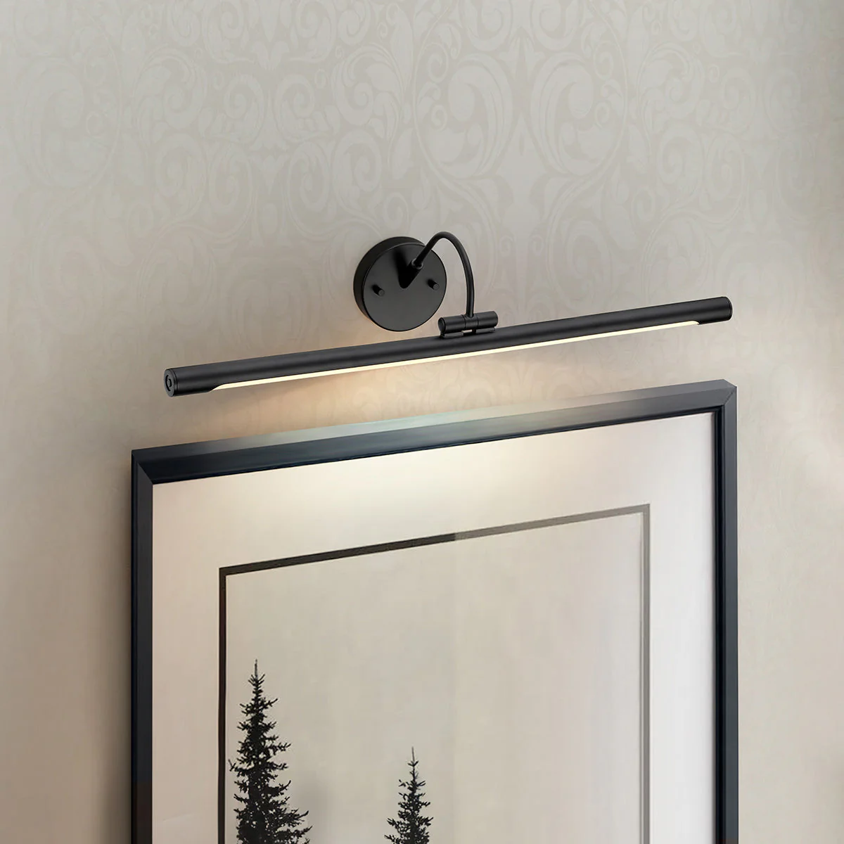 Alton 1 Light Small/Large LED Picture Light - In Various Finishes Integrated LED - Image 33