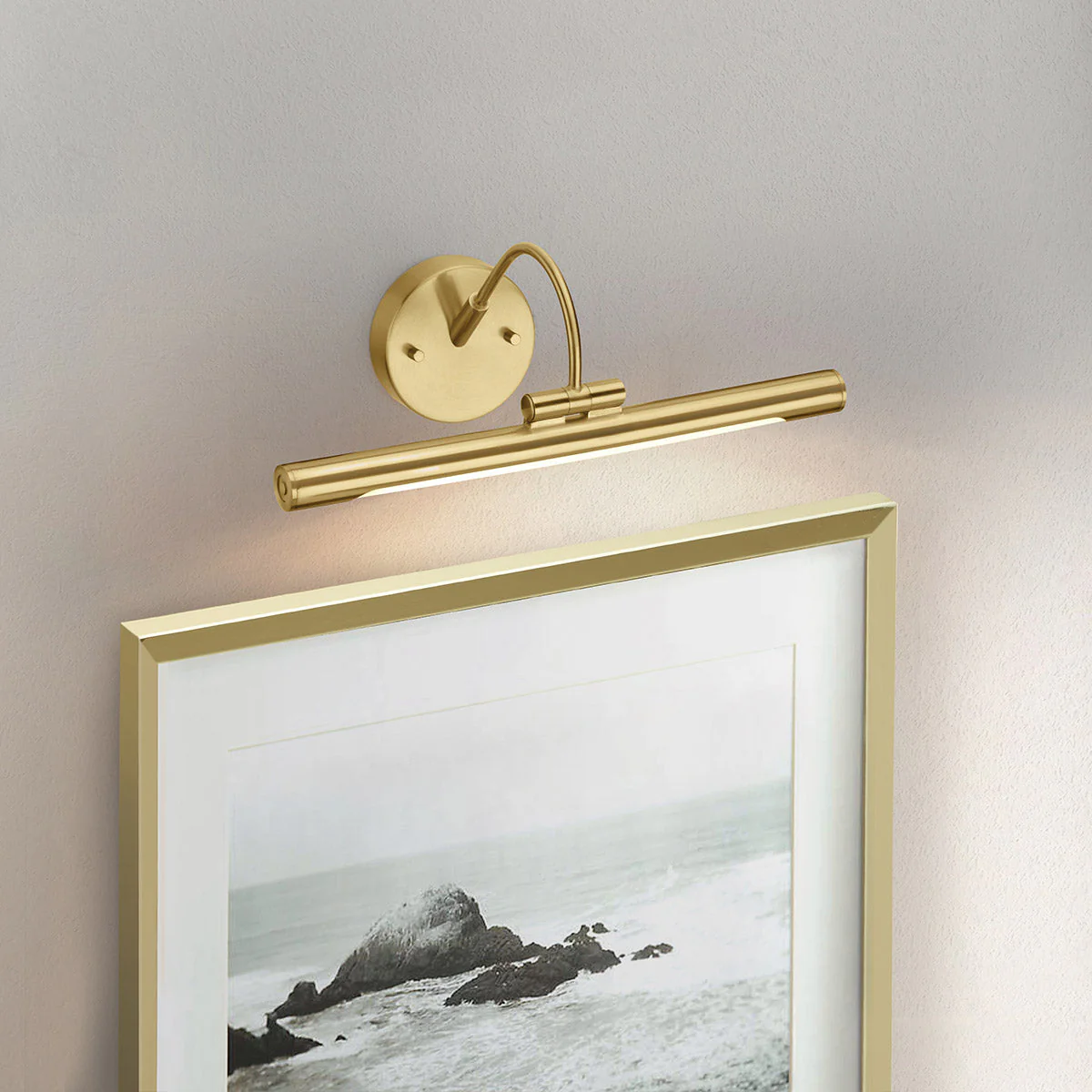 Alton 1 Light Small/Large LED Picture Light - In Various Finishes Integrated LED - Image 8