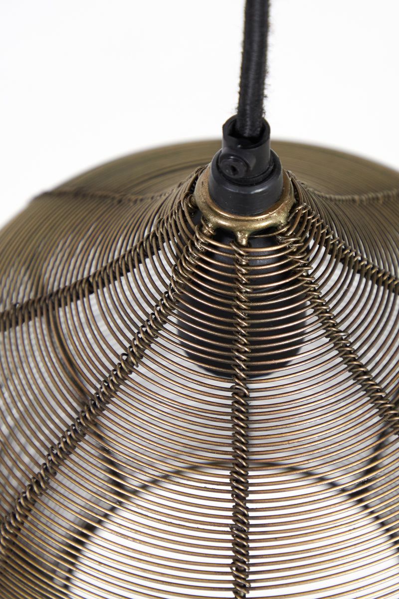 Alvaro 5/10Lt Hanging Lamp - Antique Bronze / Matt Black Finish - Image 9