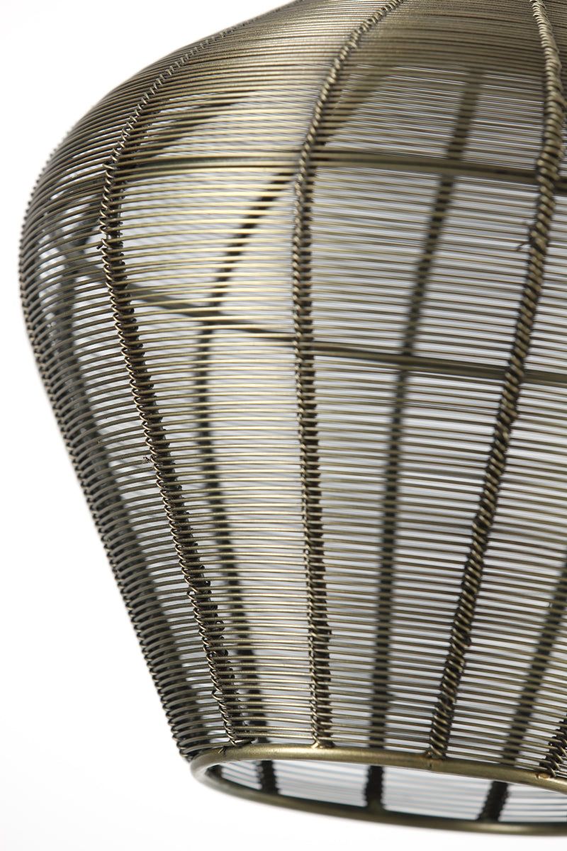Alvaro Floor Lamp - Matt Black/Antique Bronze & Matt Black Finish - Image 11