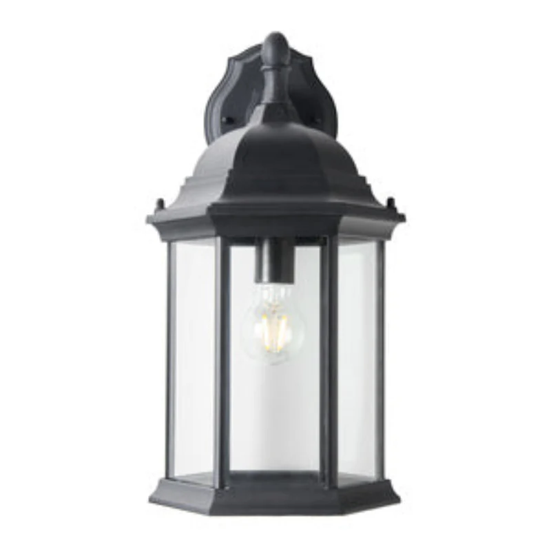 Alvin 6 Panel Lantern- Antique Bronze/ Black Finish - Image 2