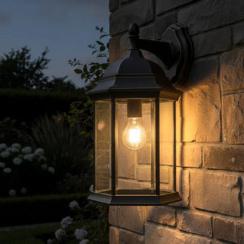Alvin 6 Panel Lantern- Antique Bronze/ Black Finish - Image 3