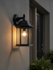 Alvin 6 Panel Lantern- Antique Bronze/ Black Finish - Image 6
