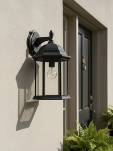 Alvin 6 Panel Lantern- Antique Bronze/ Black Finish - Image 7