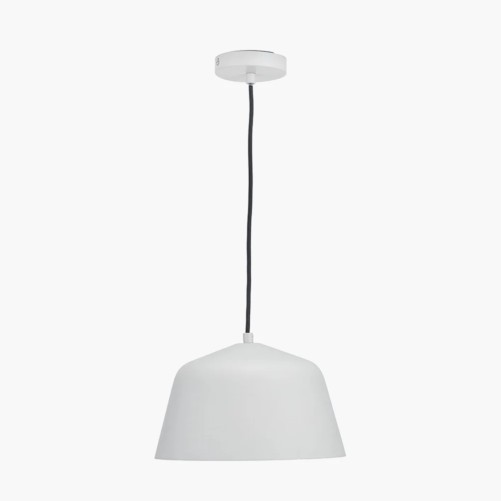 Amalie Retro Pendant - Black/Grey - Image 2