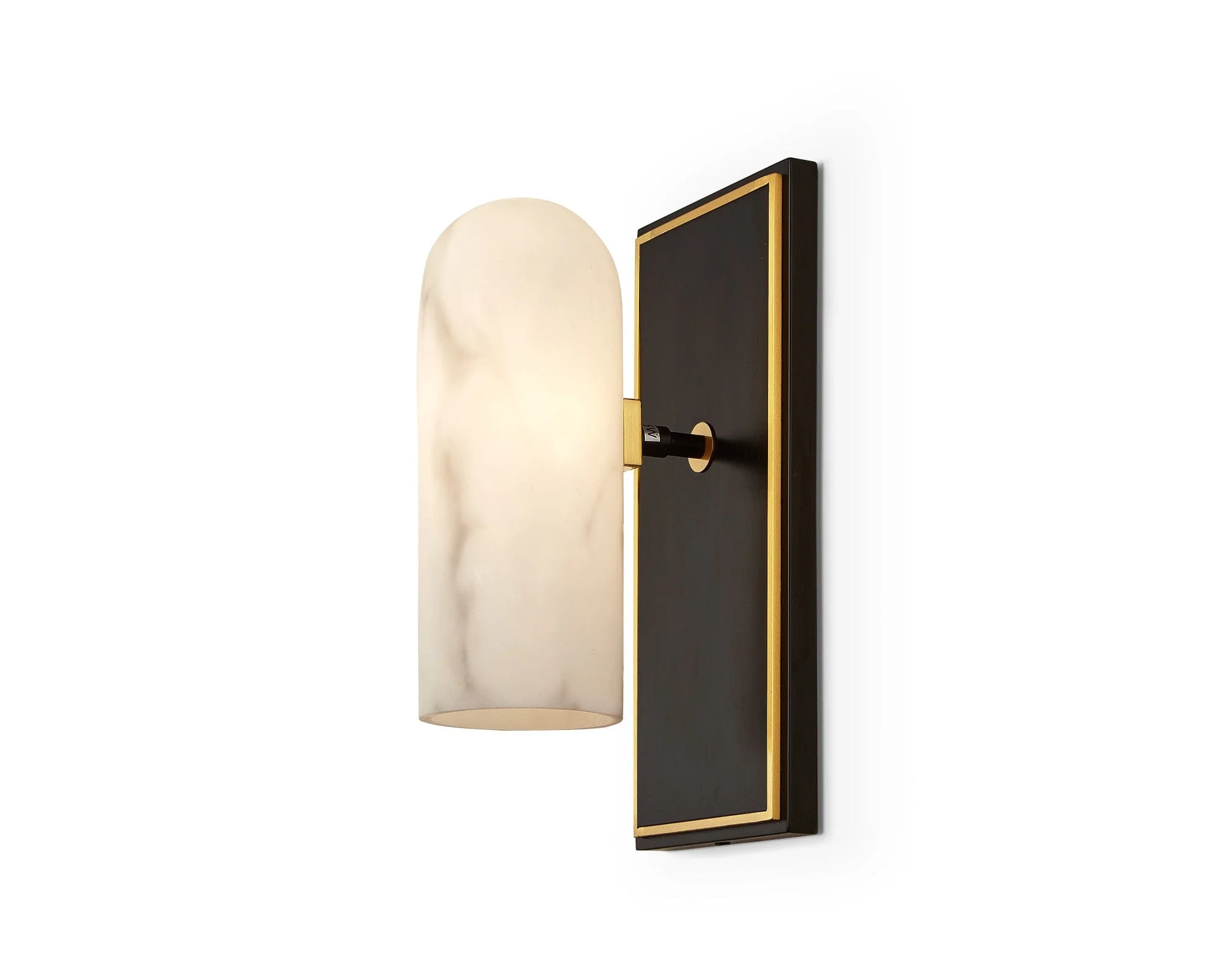 Amatti Wall Light - Alabaster, Black, Brass G9 - Image 2