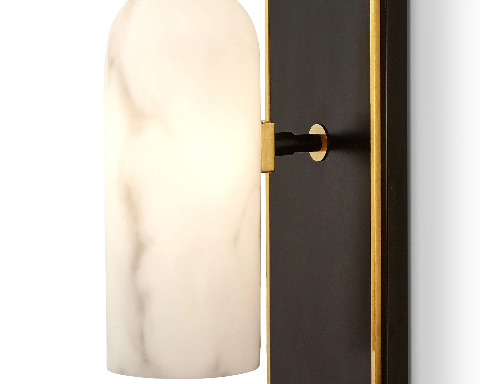 Amatti Wall Light - Alabaster, Black, Brass G9 - Image 4