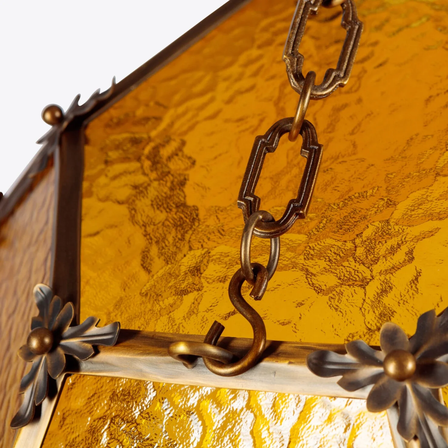 Amber 1Lt Architectural Lantern - Image 3