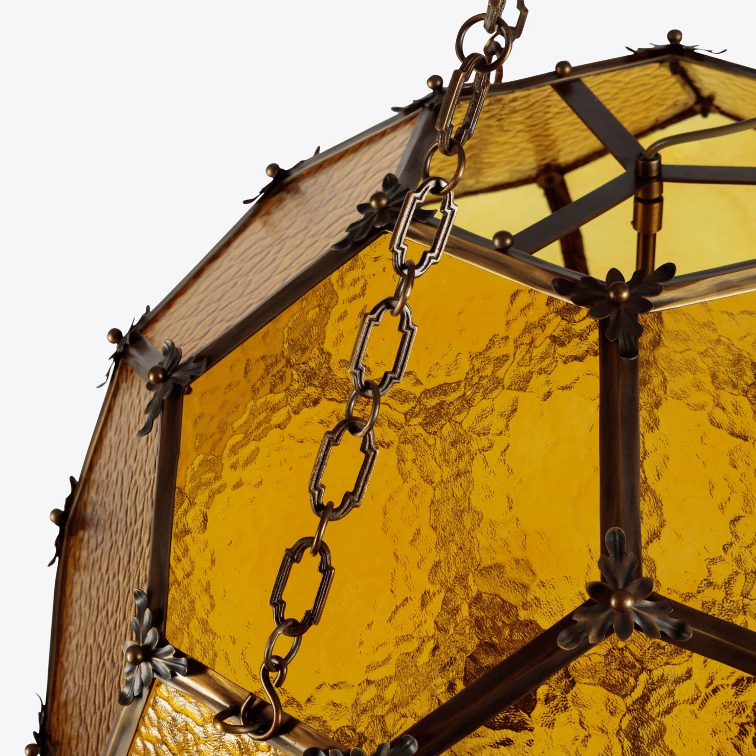 Amber 1Lt Architectural Lantern - Image 4