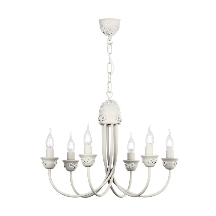 Amelie 6 Light Armed Pendant  Fitting Only- Various Finishes - Image 22