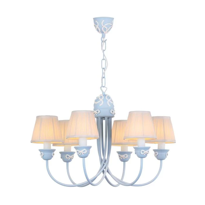 Amelie 6 Light Armed Pendant  Fitting Only- Various Finishes - Image 6