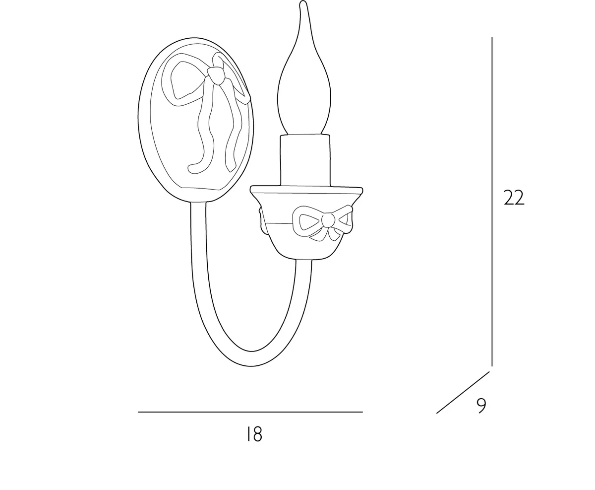 Amelie Wall Light Bespoke and Bespoke Bracket Only- Various Finishes - Image 9