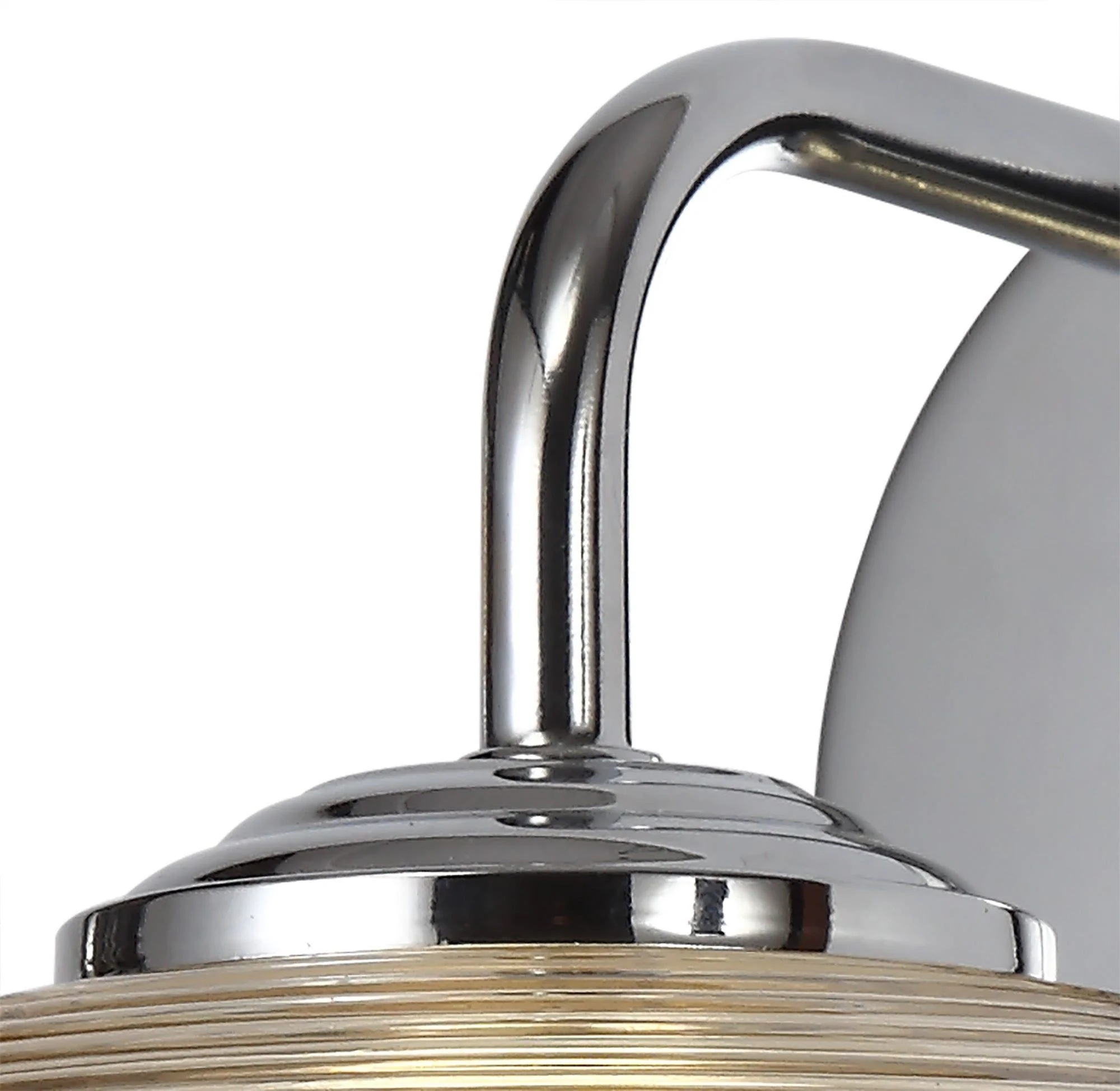Rafina Wall Lamp Switched, 1 x 8W LED, 4000K, Champagne & Polished Chrome/Copper & Polished Chrome/Smoked & Polished Chrome, 3yrs Warranty IP20 - Image 3