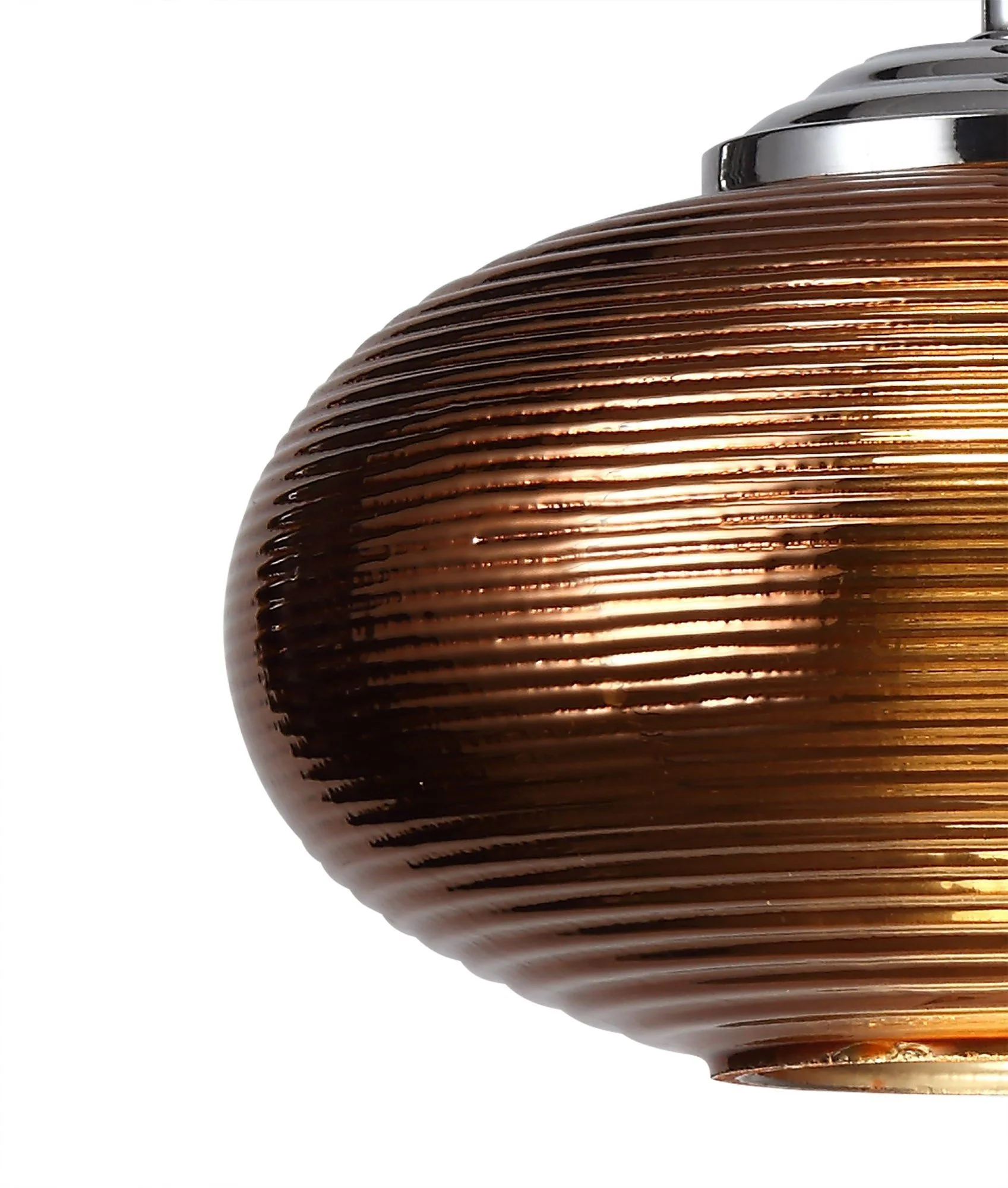 Rafina Wall Lamp Switched, 1 x 8W LED, 4000K, Champagne & Polished Chrome/Copper & Polished Chrome/Smoked & Polished Chrome, 3yrs Warranty IP20 - Image 5