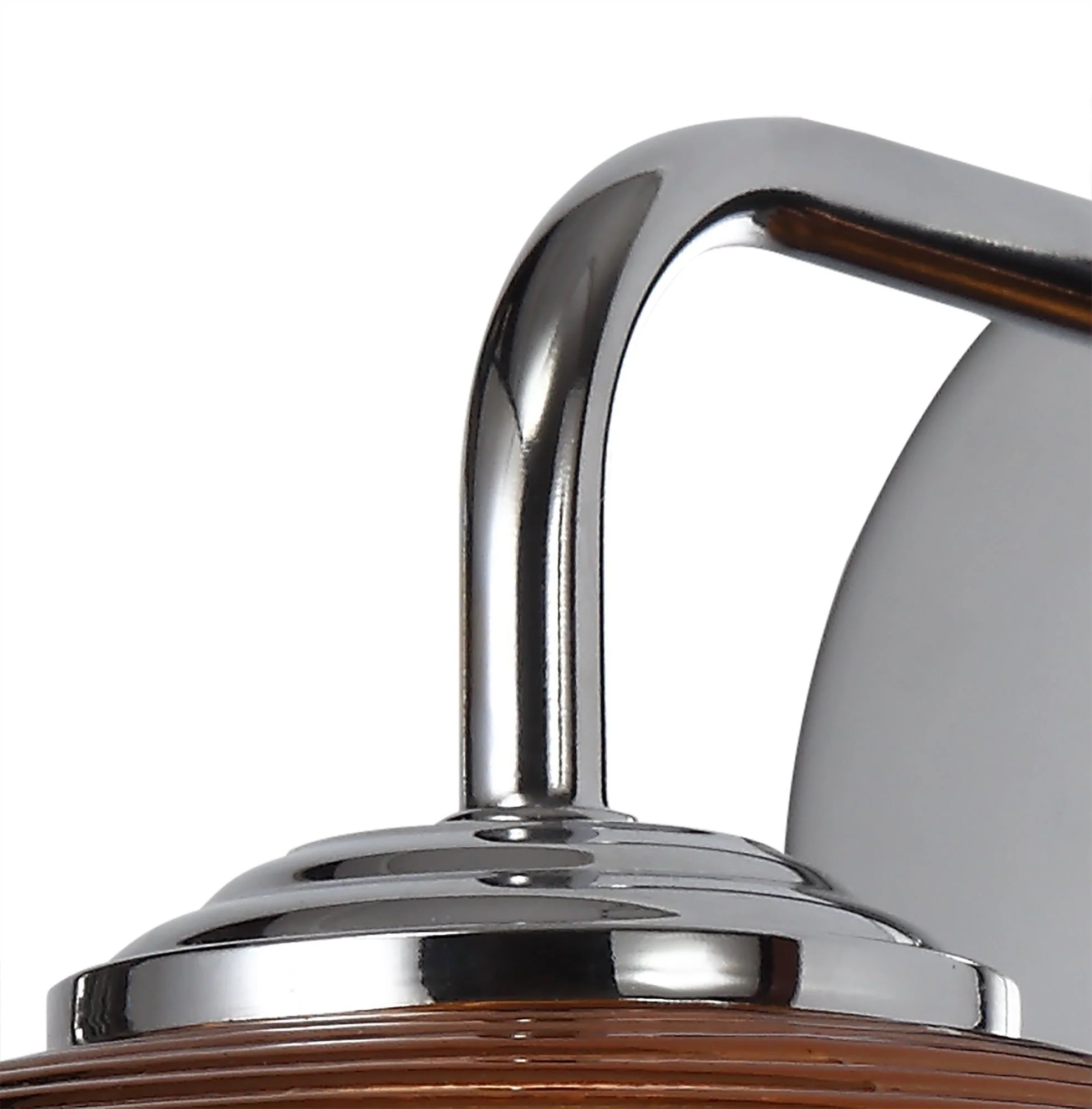 Rafina Wall Lamp Switched, 1 x 8W LED, 4000K, Champagne & Polished Chrome/Copper & Polished Chrome/Smoked & Polished Chrome, 3yrs Warranty IP20 - Image 6
