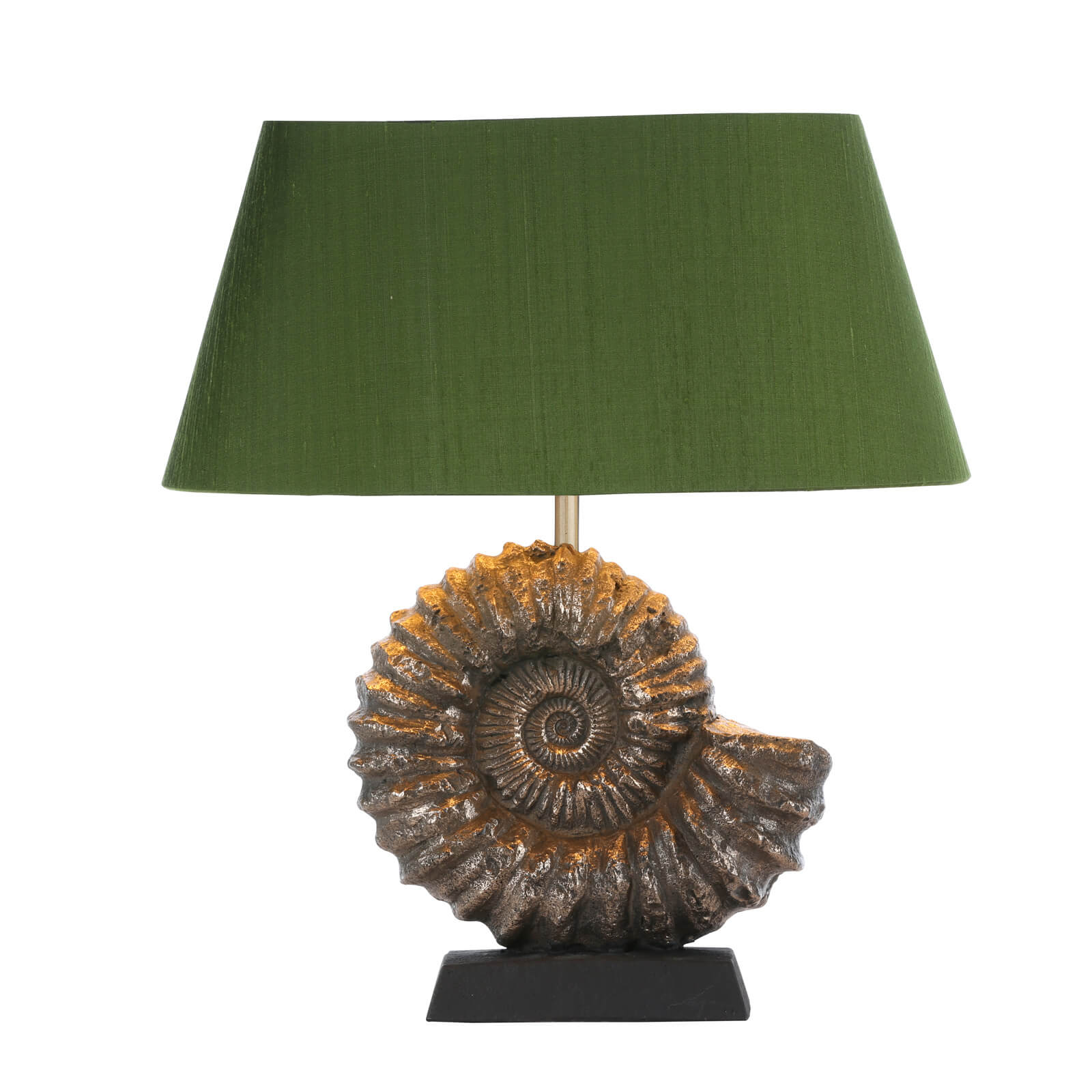 Ammonite Table Lamp In Bronze, Sold Base Only E27 - Image 4