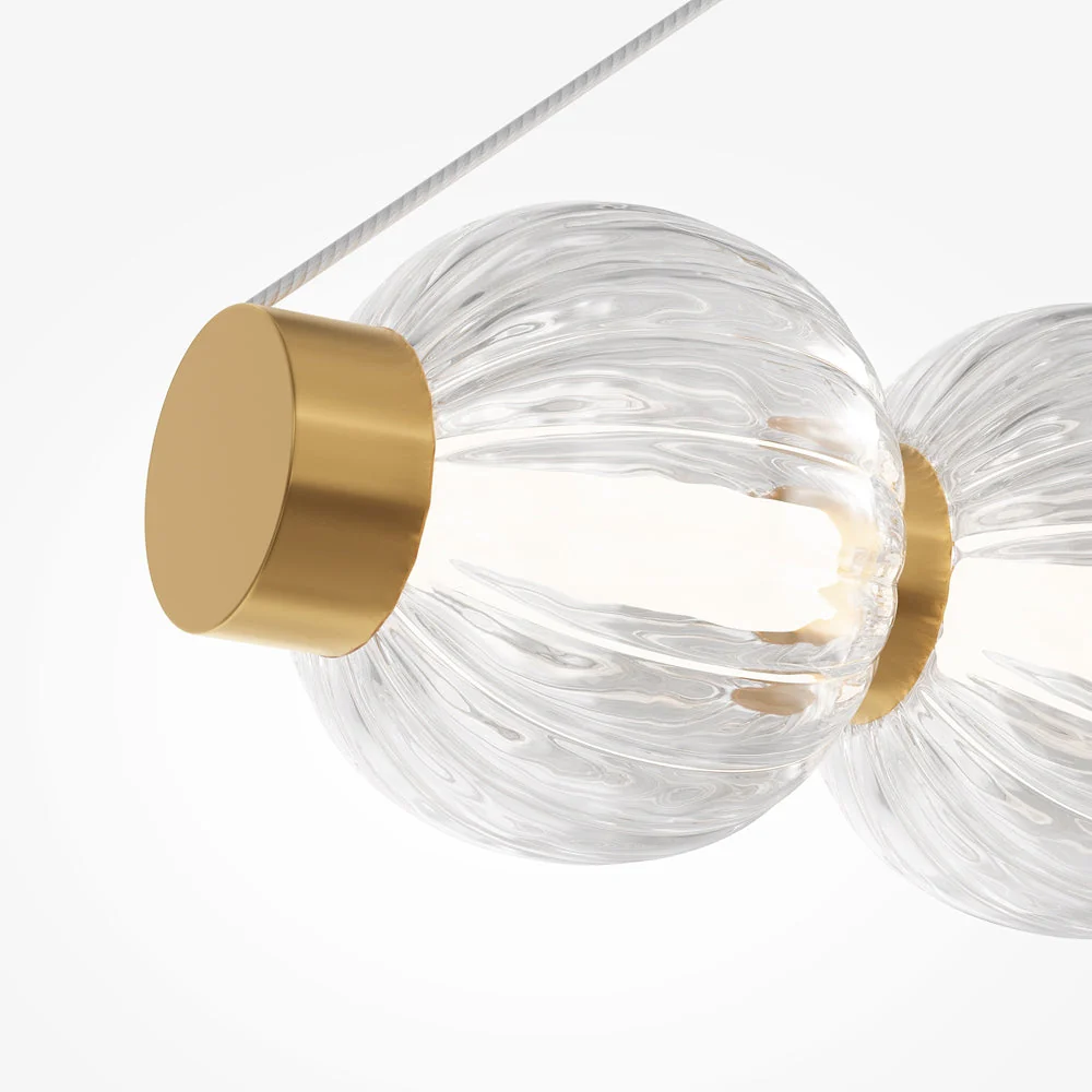 Amulet LED Linear Pendant - Gold - Image 3