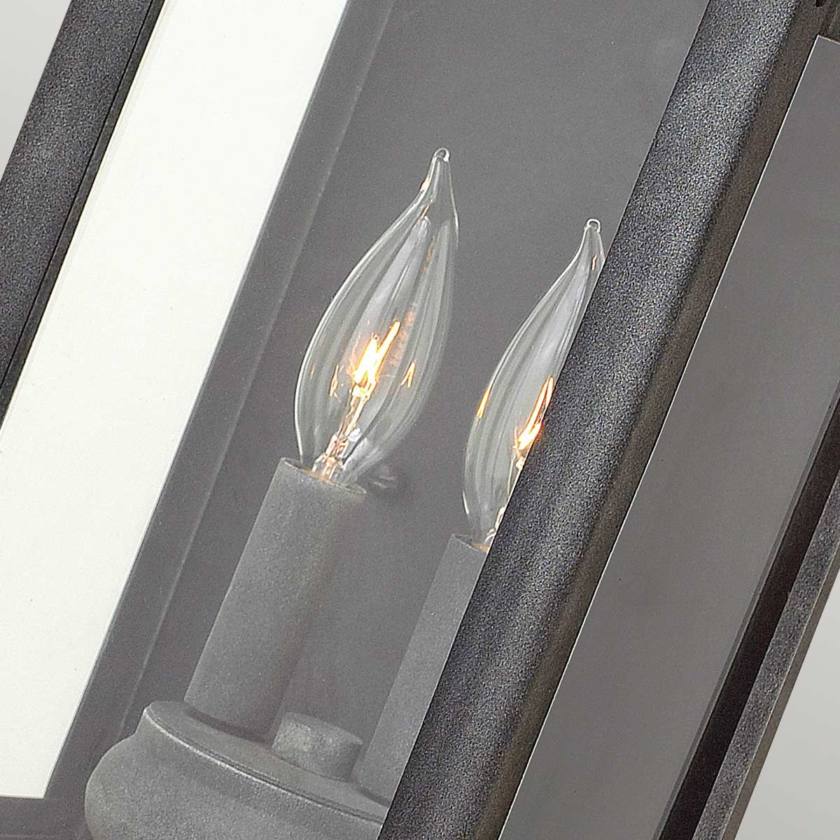 Anchorage 1/2Lt Wall Lantern - Aged Zinc E27 IP44 - Image 9