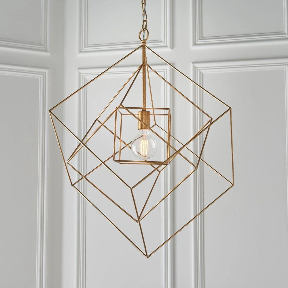 Andorra 1Lt Antique Gold Pendant - Large/Medium - Image 2