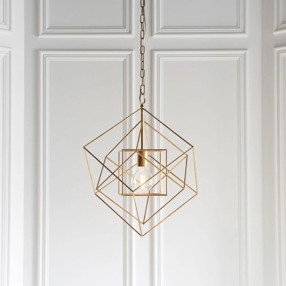 Andorra 1Lt Antique Gold Pendant - Large/Medium - Image 6
