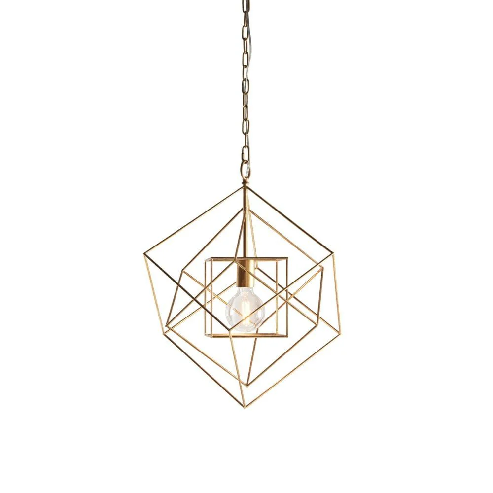 Andorra 1Lt Antique Gold Pendant - Large/Medium - Image 9