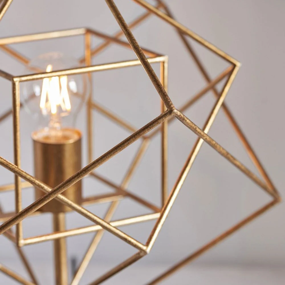 Andorra Antique Gold Table Lamp - Image 5