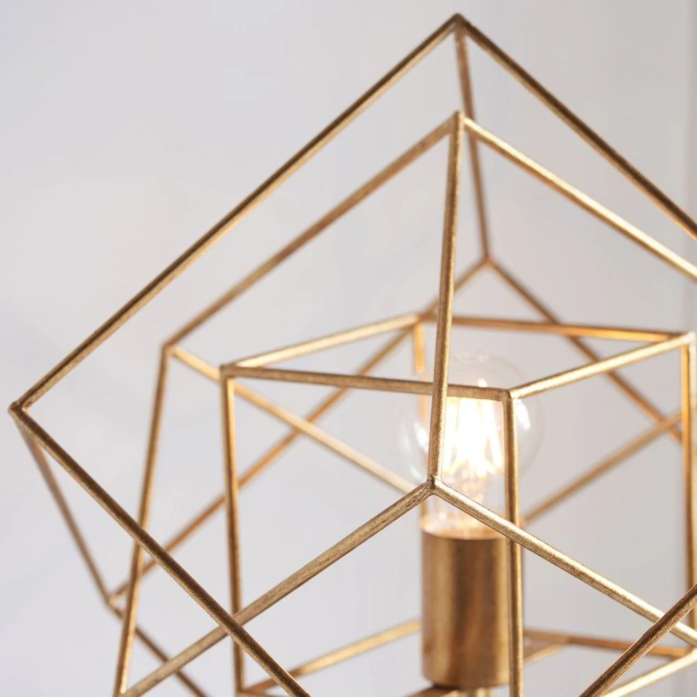 Andorra Antique Gold Table Lamp - Image 8