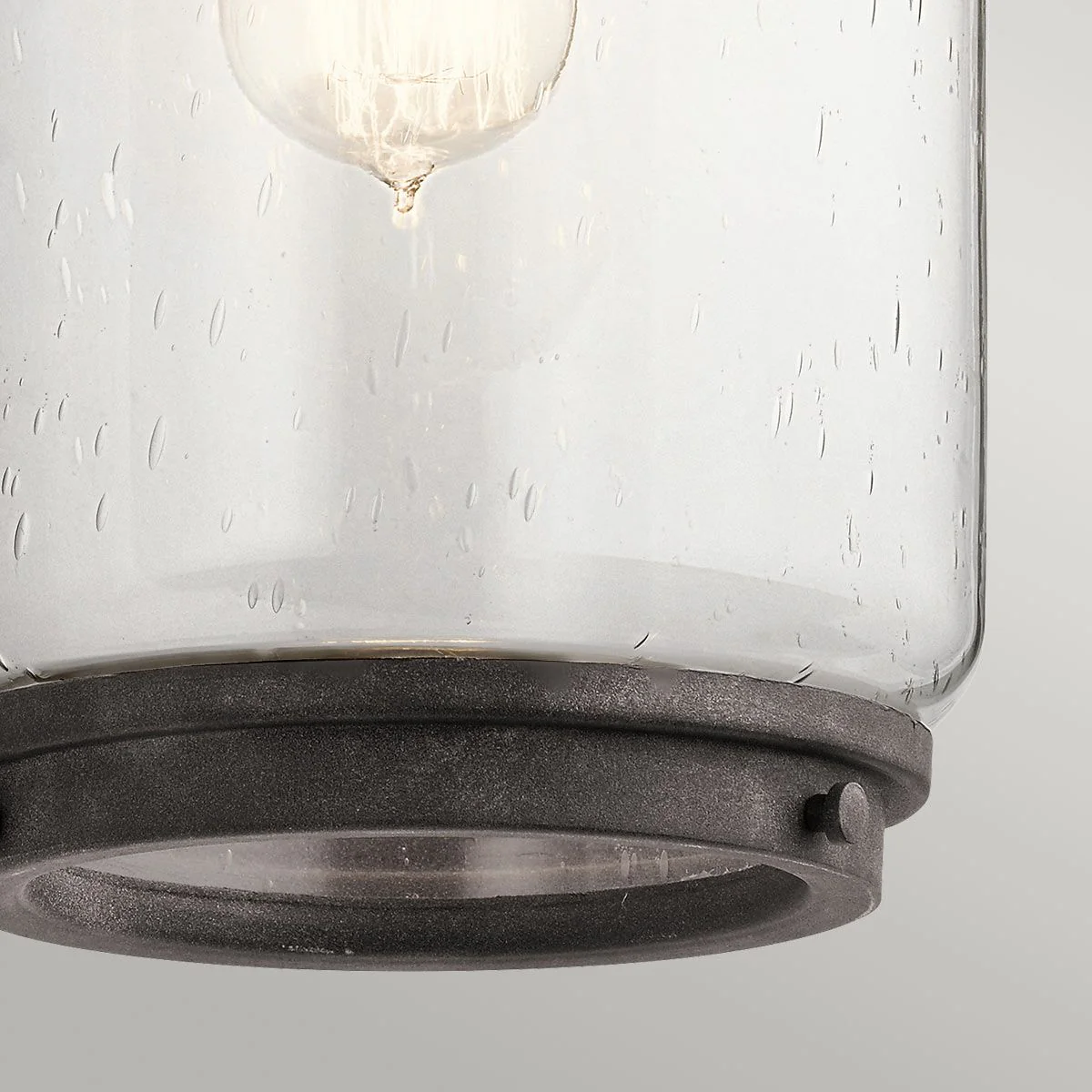 Andover 1 Light Small/Medium/Large Outdoor Wall Lantern - Weathered Zinc E27 IP44 - Image 15