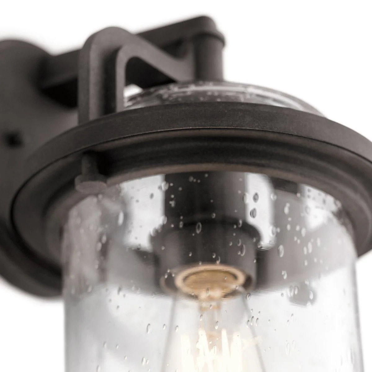 Andover 1 Light Small/Medium/Large Outdoor Wall Lantern - Weathered Zinc E27 IP44 - Image 8