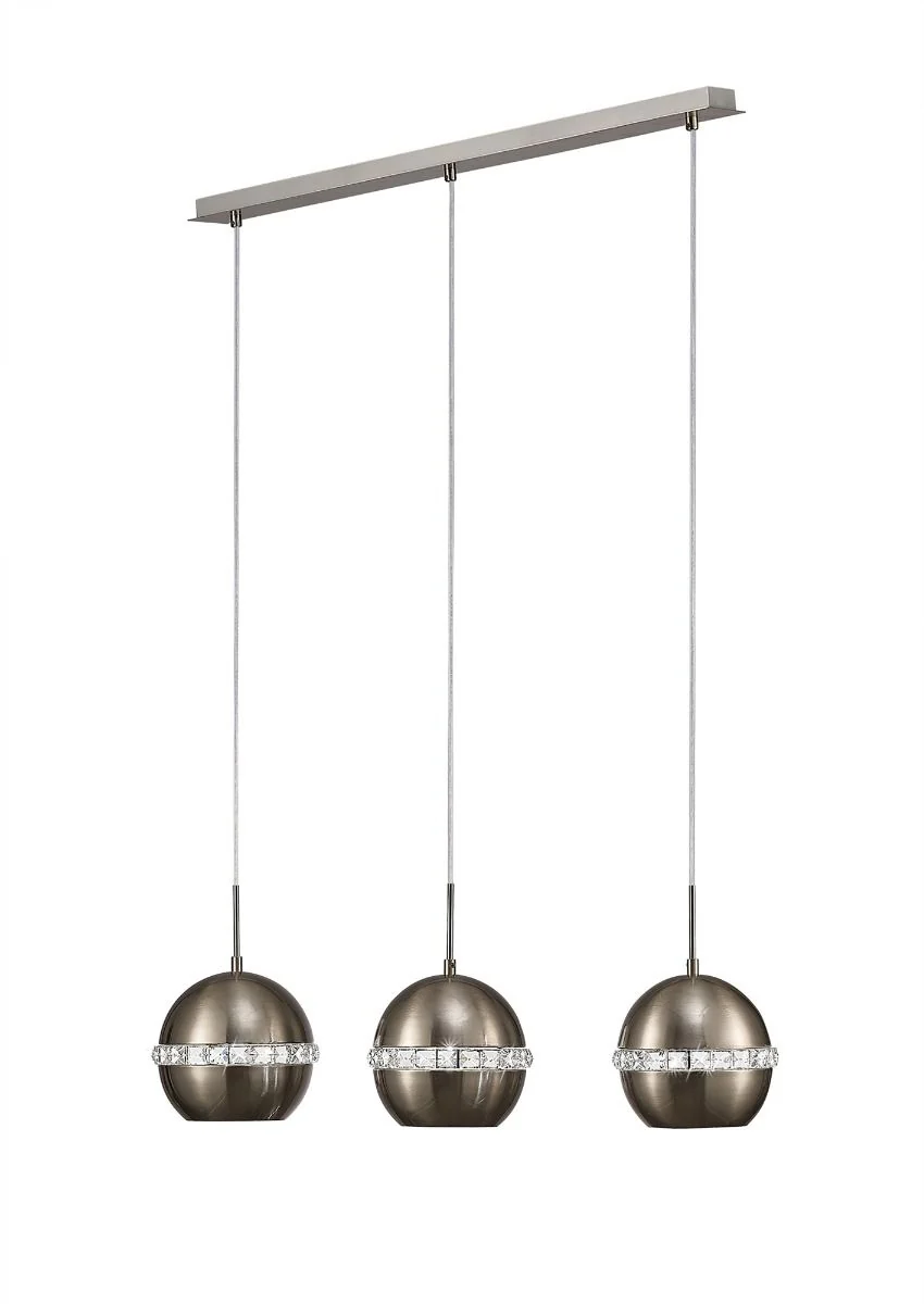 Andrea 3Lt Linear Pendant - Various Colours - Image 2