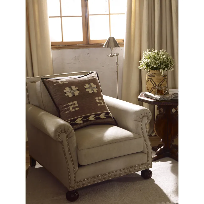 Anette Floor Lamp - Natural Brass/ Polished Nickel - Image 5