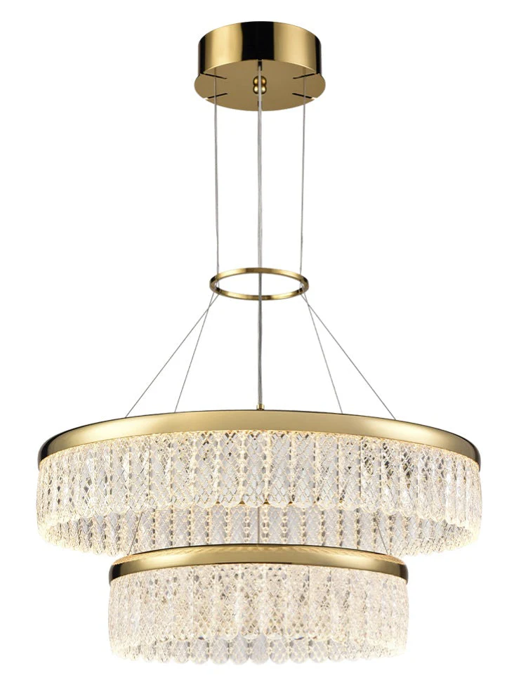 Angelica Single / Double Tier LED Pendant - Image 2