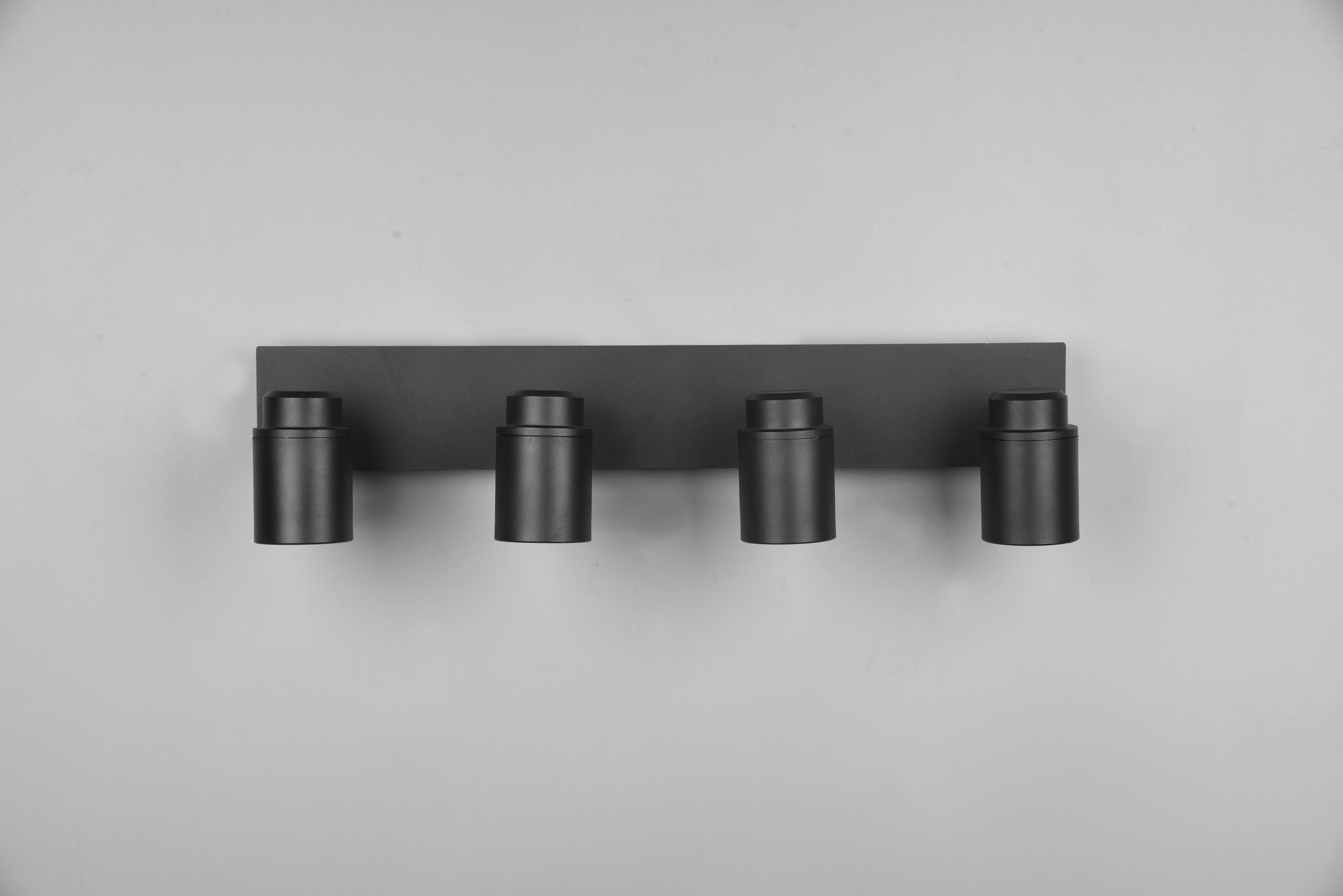 Angelo 4Lt Bar Spotlight IP44 - Black/Chrome - Image 4