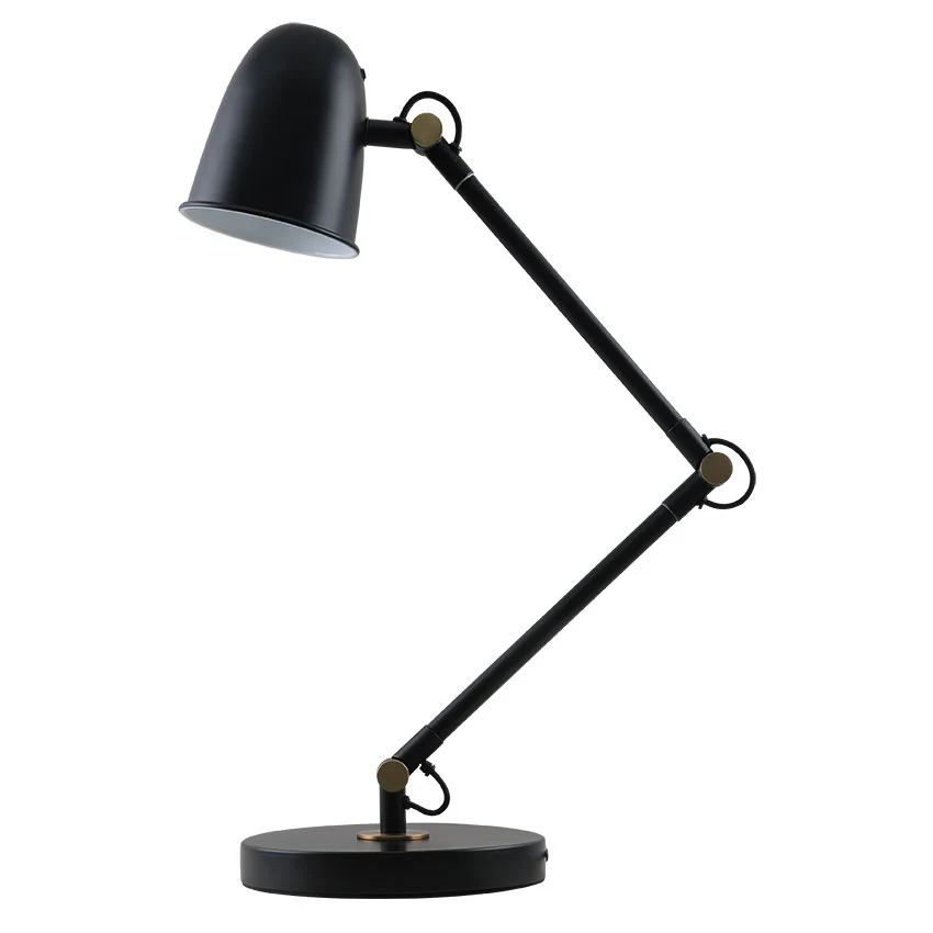 Anglepoise Task Table Lamp - Brass/ Black/ Beige Finishes - Image 2