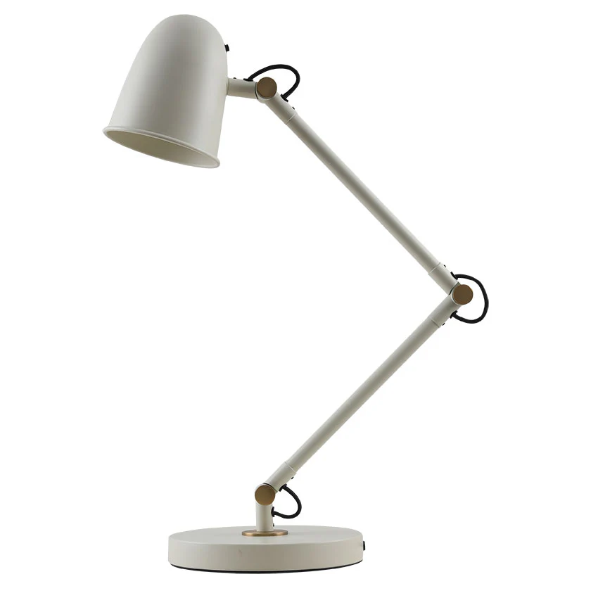 Anglepoise Task Table Lamp - Brass/ Black/ Beige Finishes - Image 3