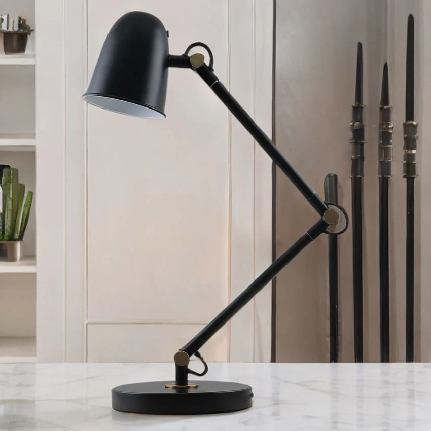 Anglepoise Task Table Lamp - Brass/ Black/ Beige Finishes - Image 6