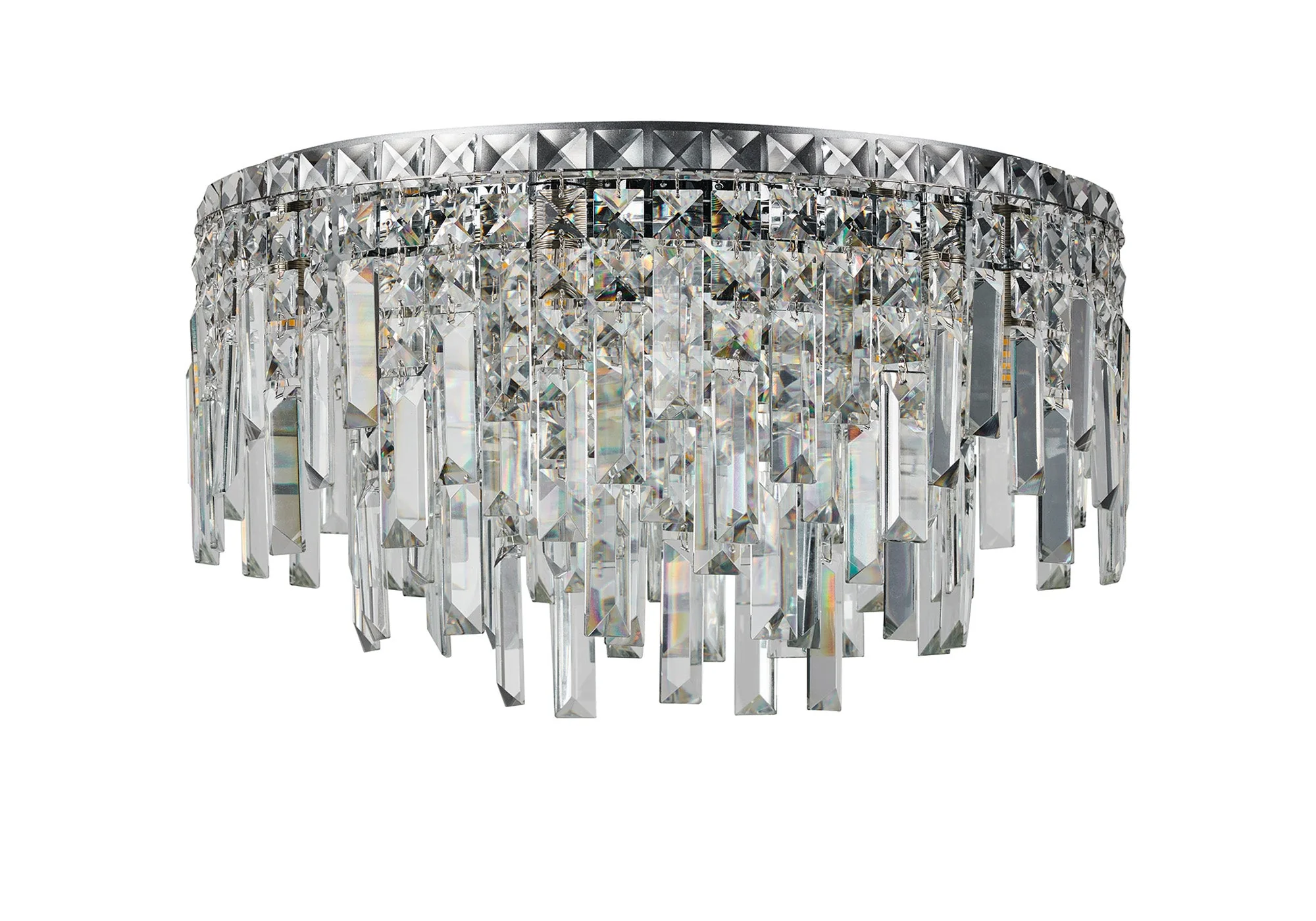 Angola 3/9Lt Crystal Bathroom Fitting IP44 - Image 2