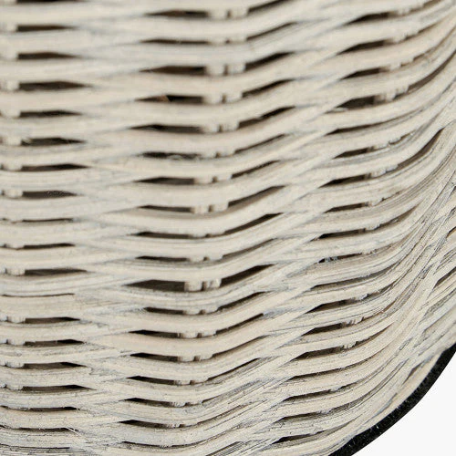 Anika Rattan Bottle Table Lamp- Grey Wash - Image 2