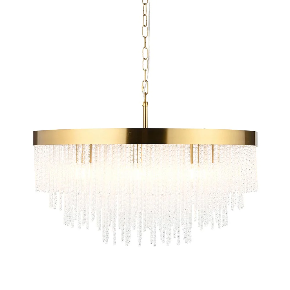 Zafra 5Lt/ 9Lt Ceiling Light- Aged Brass Finishes - Image 2