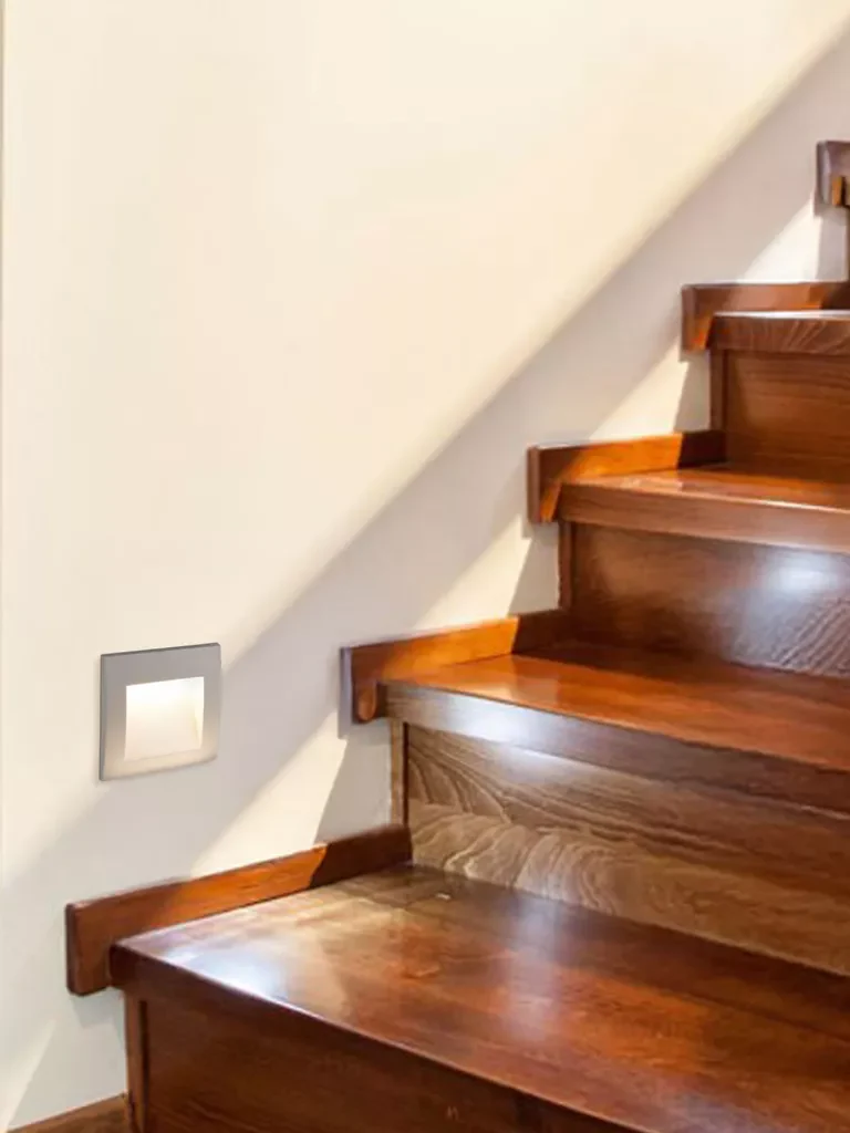Ankle Outdoor Wall Light - Grey Aluminium & Frosted Glass - Image 2