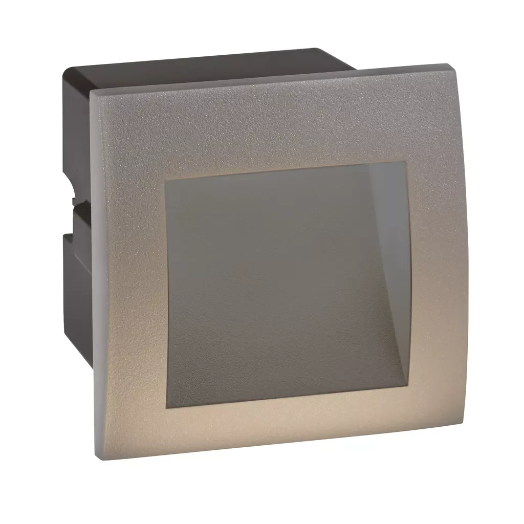 Ankle Outdoor Wall Light - Grey Aluminium & Frosted Glass - Image 4
