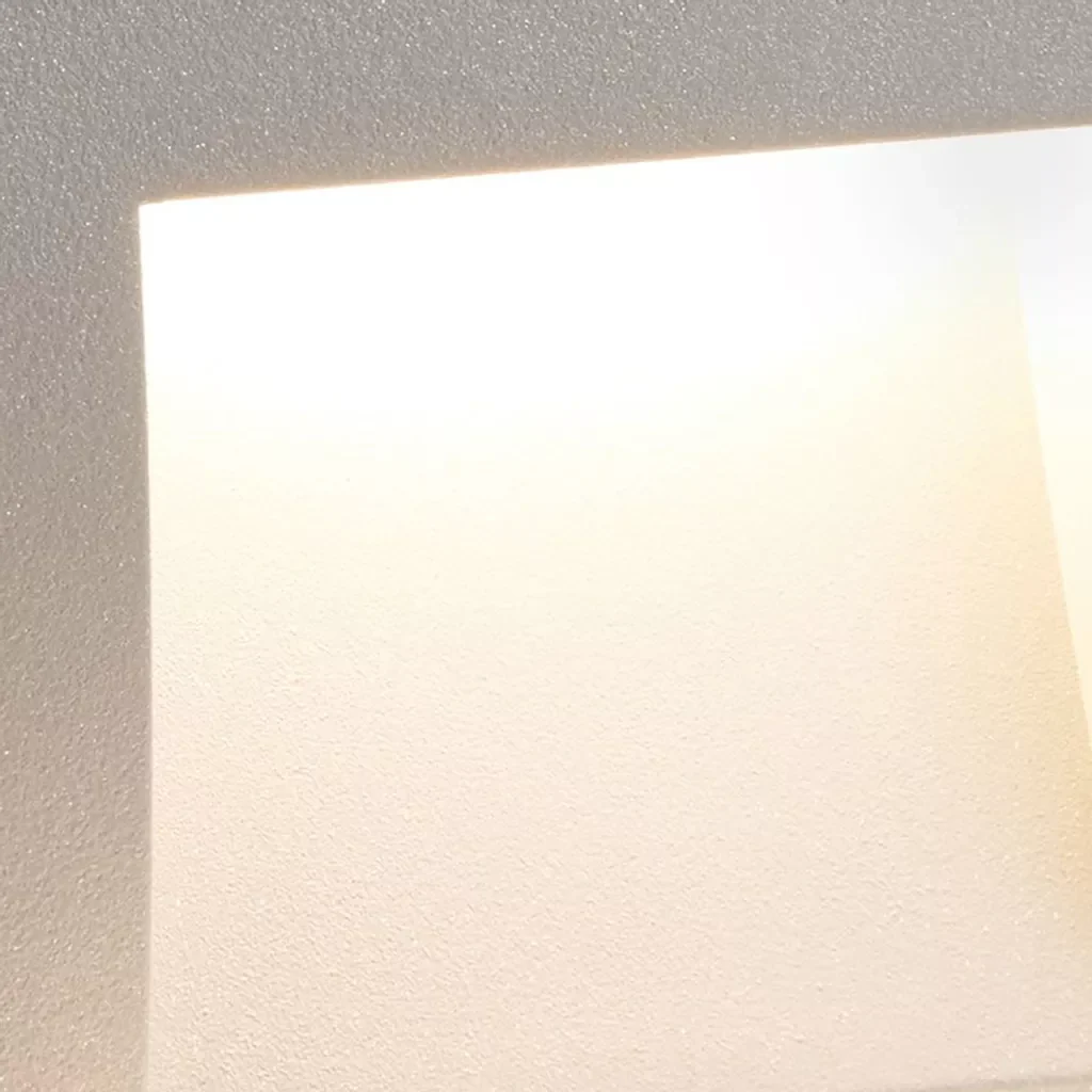 Ankle Outdoor Wall Light - Grey Aluminium & Frosted Glass - Image 5