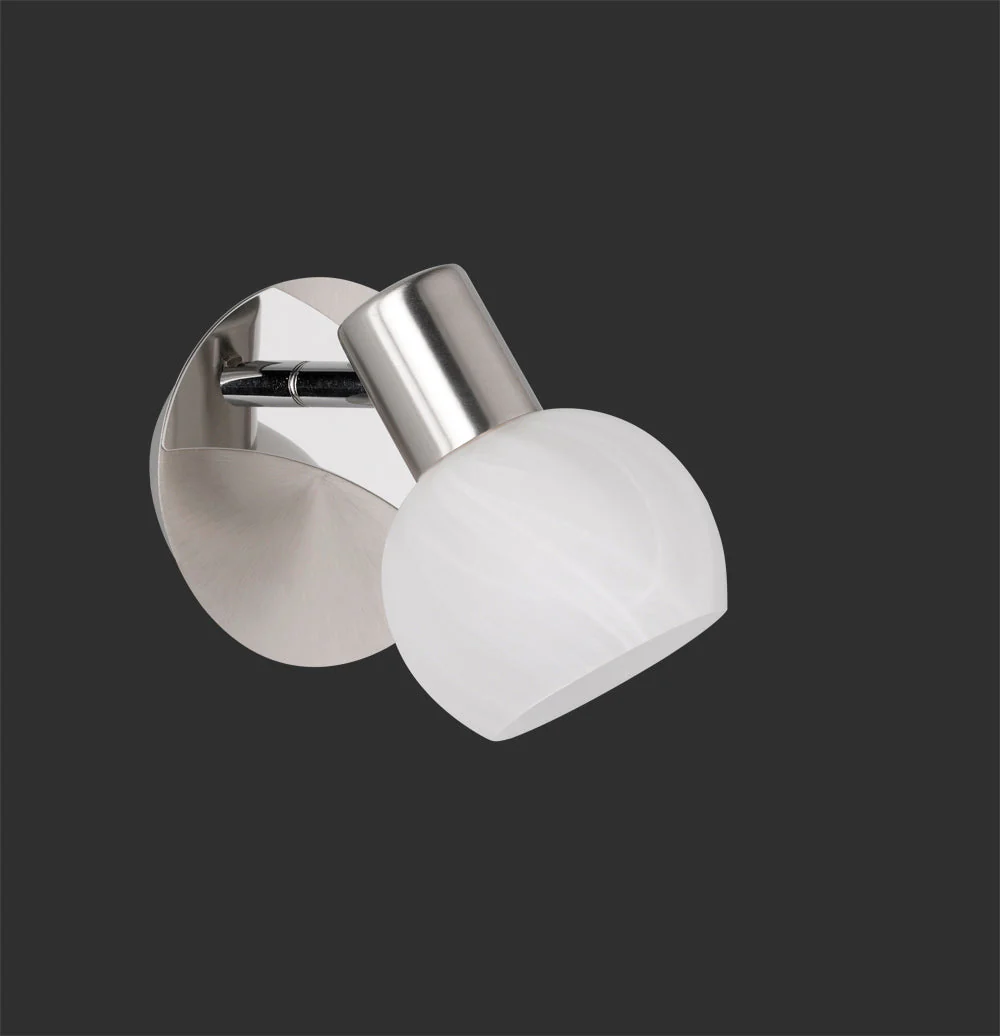 Antibes Wall/Ceiling Spotlight - Matt Nickel - Image 2