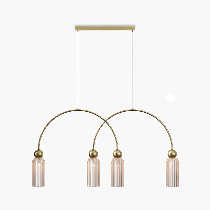 Antic 4 Light Pendant Lamp - Image 2