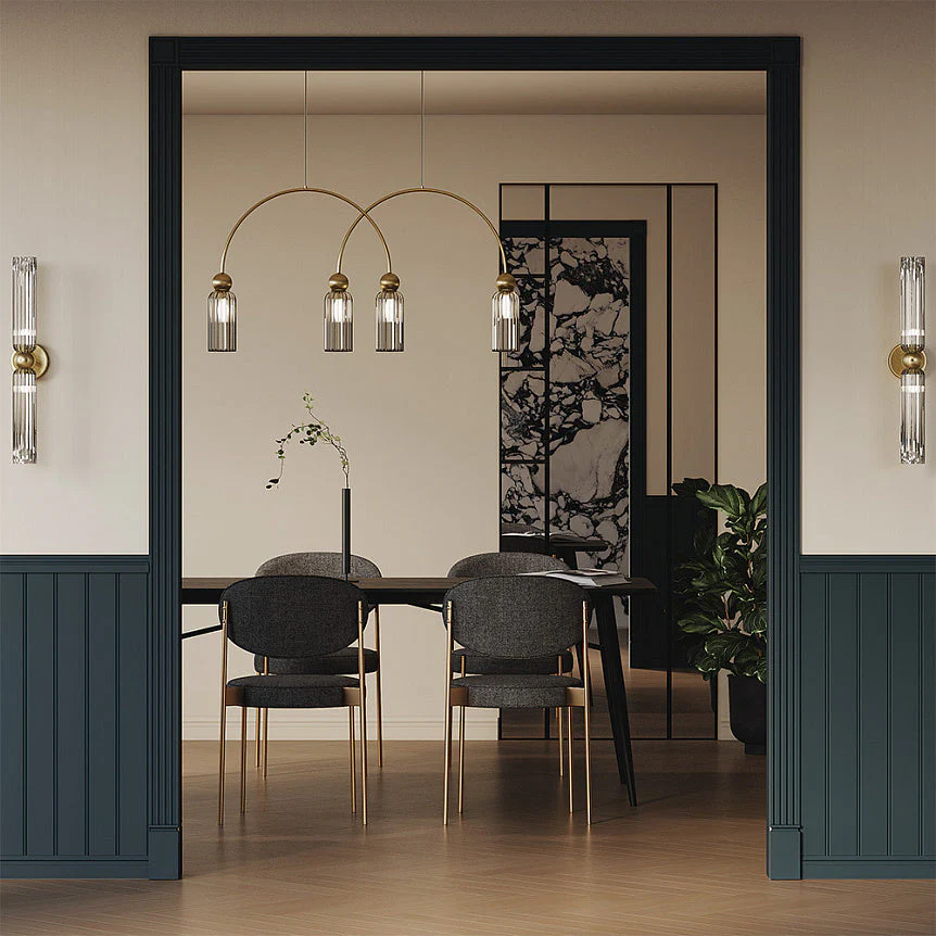 Antic 4 Light Pendant Lamp - Image 4
