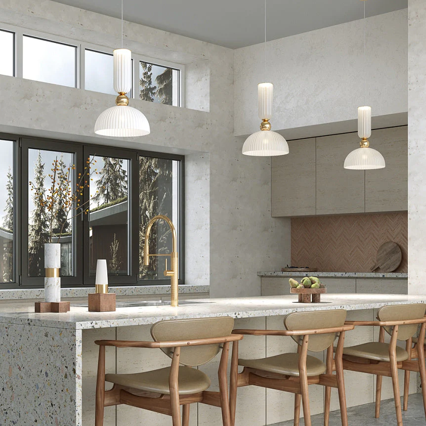 Antic Modern Pendant Lamp - Various Finishes - Image 7