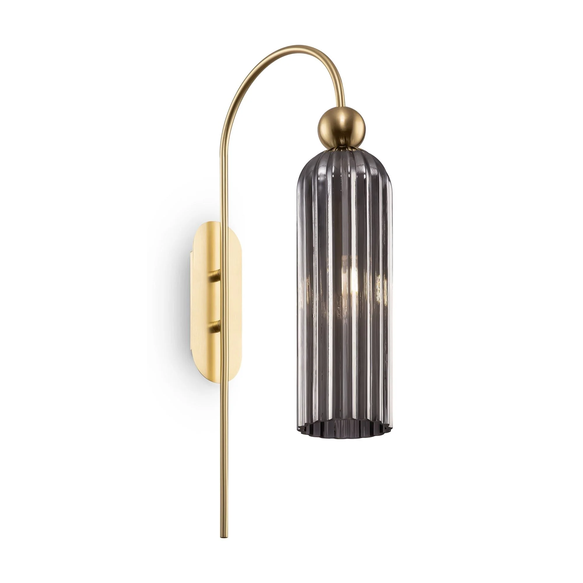 Antic Wall Lamp - Brass & Grey/Brass & Cognac/Brass & White Finish IP20