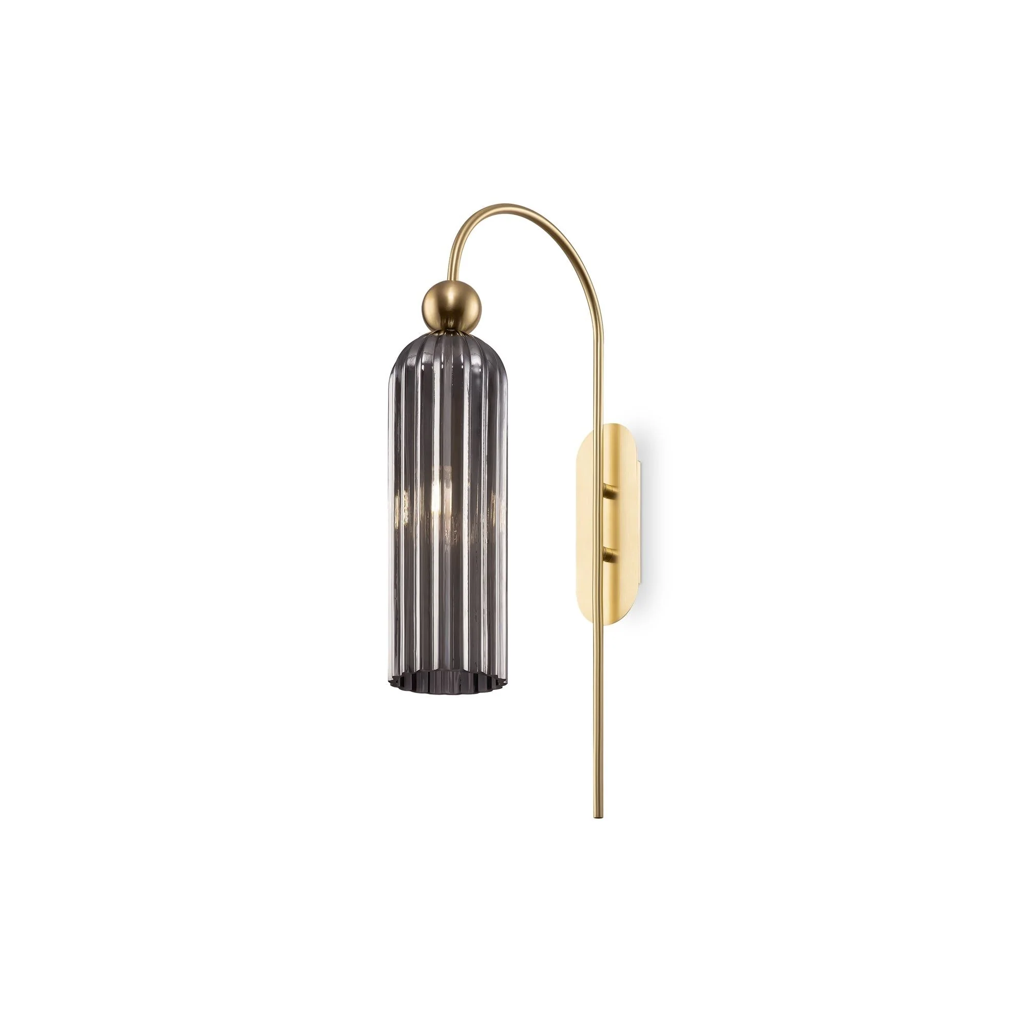 Antic Wall Lamp - Brass & Grey/Brass & Cognac/Brass & White Finish IP20 - Image 2