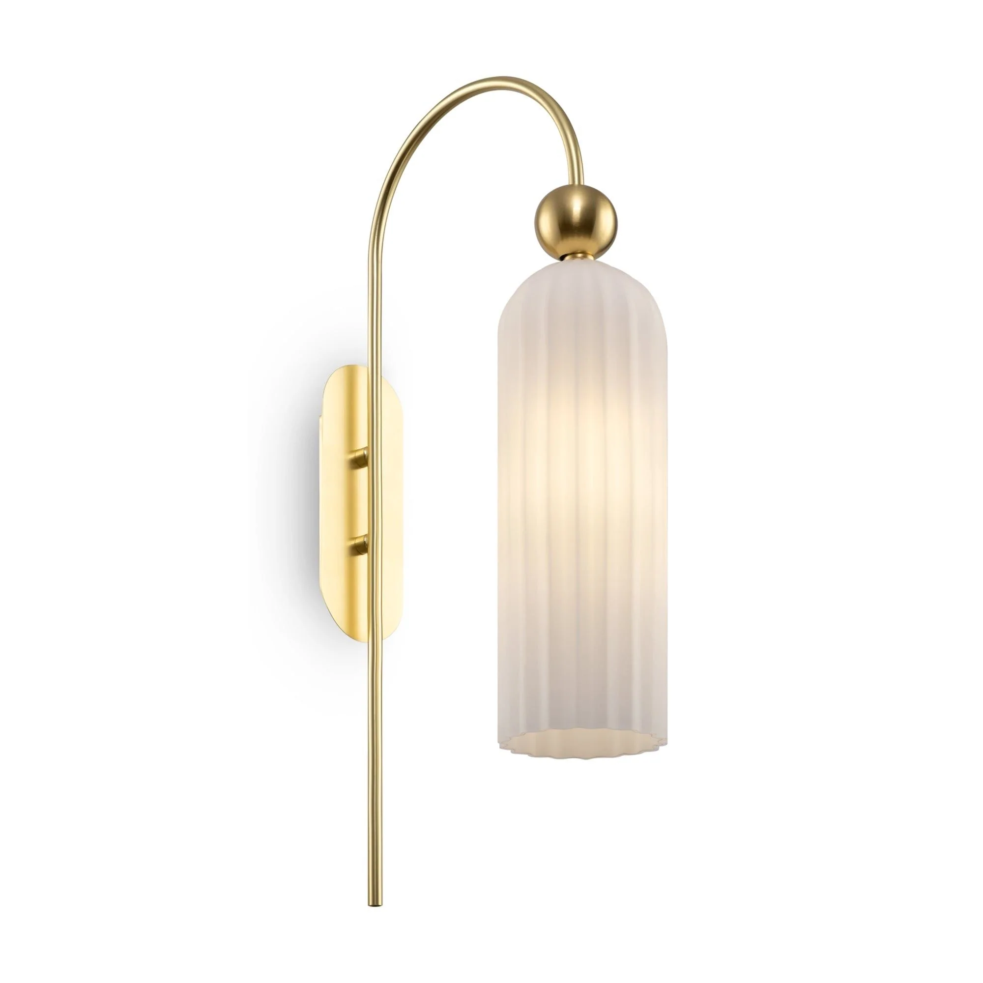 Antic Wall Lamp - Brass & Grey/Brass & Cognac/Brass & White Finish IP20 - Image 8